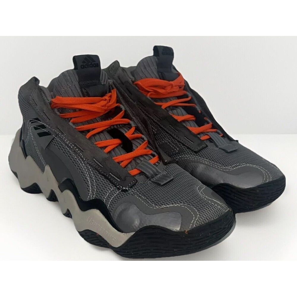 Adidas Exhibit‎ B Candace Parker Gray Mid Basketball Women's Shoes Size 8.5